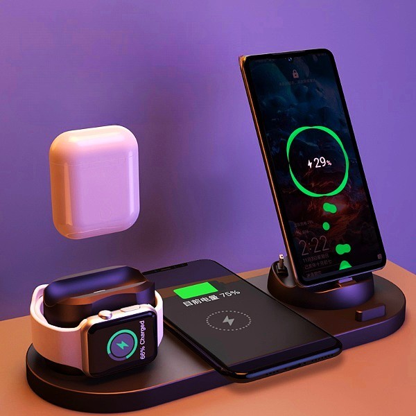 "6-in-1 Wireless Charging Dock"